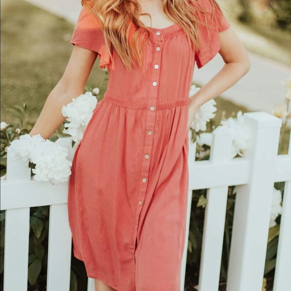 Lucy Avenue button up dress